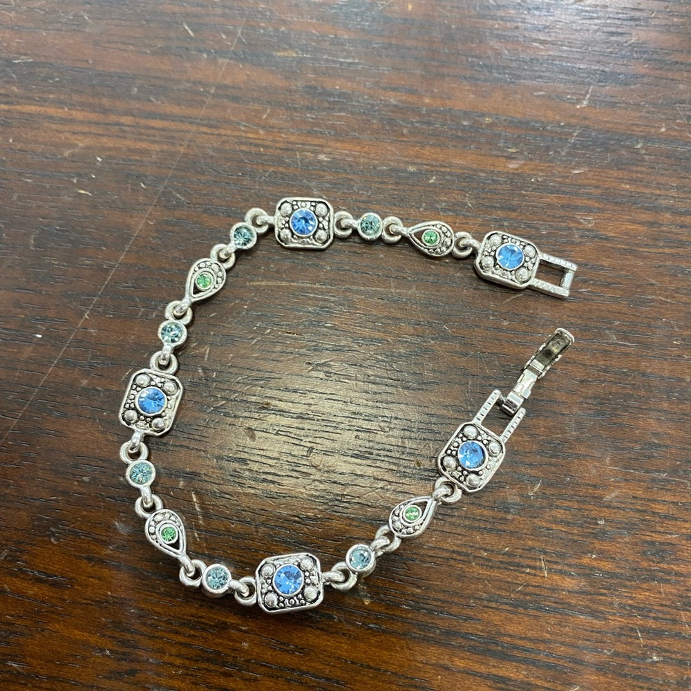 Vintage style gemstone bracelet